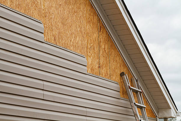 Professional Emergency Siding Repair technician working in Wellford, SC
